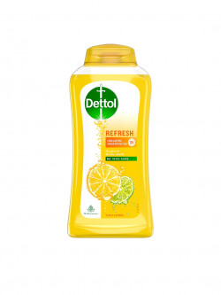 Dettol Unisex Refresh Yuzu Citrus Long Lasting Odour Protection Hygiene Body Wash 250 ml