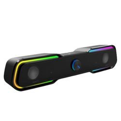 HP DHE-6002 Wired Speaker, 3.5mm aux connectivity, Surround Sound, PC 
