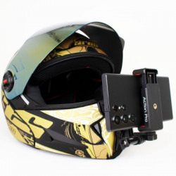 Action Pro Helmet Strap Camera Mount(Black)