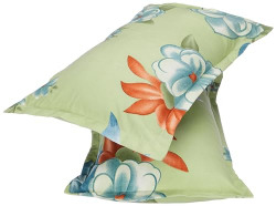 Amazon Brand - Solimo Whispering Dreams Pillow Covers, Premium Yarn, Soft and Comfortable, Fade-Resistant, Machine-Washable (Set of 2, 110 GSM, Floral, Multicoloured)