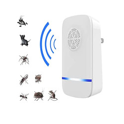 Ultrasonic Pest Repeller, Silent Electronic Pest Repellent Plug in Indoor Pest Control, Insect Mosquito Killer Machine, Mosquito Repellent for House,Lizard, Rat, Cockroach (NO of Iteam - 1)
