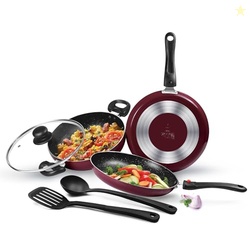 Milton Pro Cook Kitchen Pride Non-Stick Cookware Set of 5 | Includes N