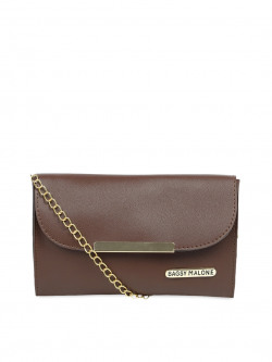 Bagsy Malone Brown Solid Sling Bag Starts at Rs:474