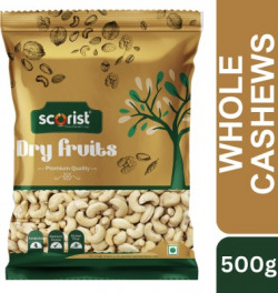 Scorist Popular Raw Cashews(500 g)