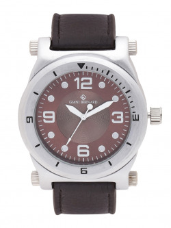 Giani Bernard Men Brown Analogue Watch GB-106C