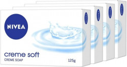 NIVEA Creme Soft Soap(4 x 125 g)