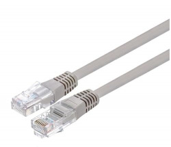 PHILIPS SWN2204G Ethernet Cable - 2m, RJ45 Connector, 24AWG Copper, Gold Plated - High Speed 1Gbps Data Transfer, 250MHz Bandwidth - Reliable, Secure and Fast Networking Solution
