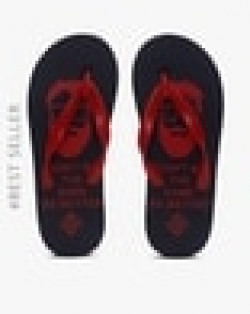 Graphic Print Thong-Strap Flip-Flops