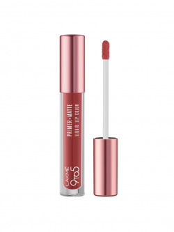 Lakme 9to5 Primer + Matte Liquid Lip Color 4.2 ml - Mocha MN2