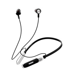 UBON Bluetooth Earphone CL-395 Oman Series, Wireless Neckband with Up to 20 Hours Playtime, Magnetic Earbuds,Suports Siri & Google Assistant, v5.1 Bluetooth Headset (Black)