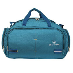 URBAN CARRIER 55 Liters Polyester Water Resistant Heavy Duty Luggage Bag | Travel Bag | Duffel Bag | Sports Luggage Bag | Trekking Bag | Traveling Bag | for Men & Women (Green)