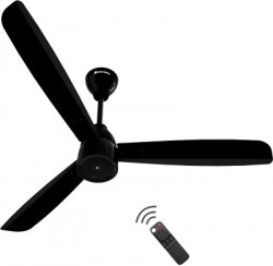 Atomberg Renesa Zen 5 Star 1200 mm BLDC Motor with Remote 3 Blade Ceiling Fan(Gloss Black, Pack of 1)