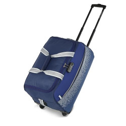 Lavie Sport Pixel Wheel Duffel Bag with Anti-theft Combi Lock | 2 Wheel Duffle Bag | Built to Last Wheels and Trolley