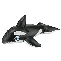 Intex 58561EP Inflatable Whale Ride On Swimming Pool Float Tube