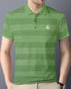 Regular Fit Striped Polo T-Shirt