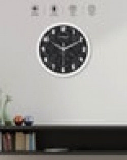 Floral Print Analogue Wall Clock