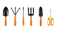 Spartan Spectacular Gardening Tools Set of 5 with Heavy Gardening Scissor (Set Kit of 6 Tools), Multicolour, SPTH-PK-5