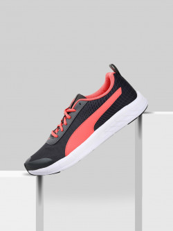 Puma Women Black Mesh Supernal V2 Running Shoes