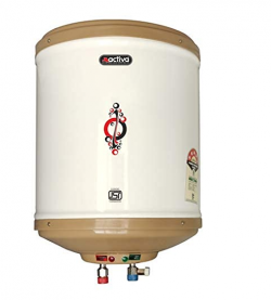Activa Amazon 10 L Instant 3 KVA (0.8mm) Special Anti Rust Coated Tank Geyser with 5 Year Warranty, Abs Top Bottom, (IVORY),Wall