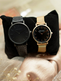 JOKER & WITCH Unisex Couple Watches Gift Set 