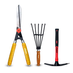 VISKO Garden Tools Set, 648 Gardening Hand Tool Kit 3 Pieces for Home Gardening