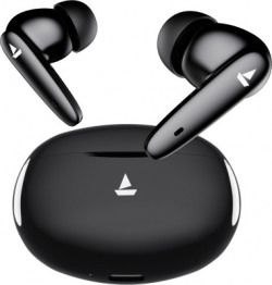 boAt Airdopes 161 Pro-Buds w/ ASAP Charge, Multi-Point Connectivity & 50 HRS Playback Bluetooth Headset(Sleek Black, True Wireless)