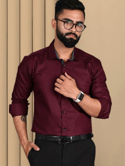 Tee Projekt Standard Collar Cotton Formal Shirt