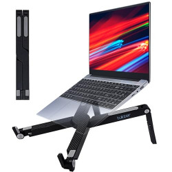Tukzer Foldable Laptop Stand Riser for Laptop, MacBook, Notebook & Tablets up to 15.6 Inch| Porta...