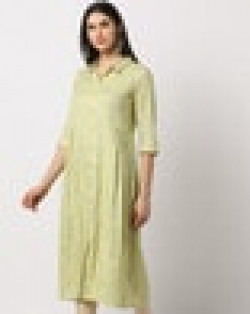 Floral Print A-Line Dress