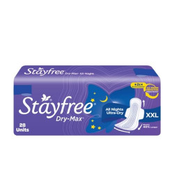 Stayfree Dry Max All Night XXL (28 pads) 