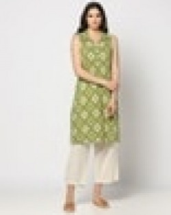 Women Printed Straight Kurta