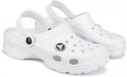 EVOK Men White Clogs