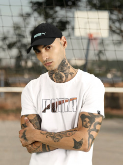Puma Men Performance Printed Baseball Cap