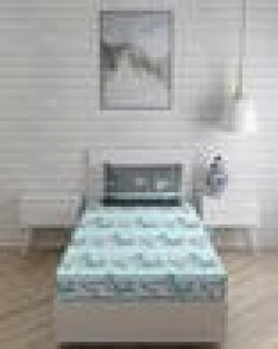 104 TC Floral Print Single Bedsheet Set starts at 272