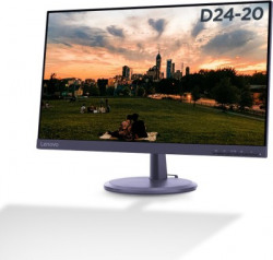 Lenovo 23.8 inch Full HD VA Panel 3-Side Near Edgeless with TUV Eye Care Monitor (D24-20/D24-40)(Response Time: 4 ms, 75 Hz Refresh Rate)
