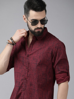 Roadster Men Printed Casual Shirt