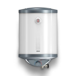 GM Aeris 10L Water Heater | Efficient & Quick Hot Water Geyser For Long Hot Showers With Hydrodynamic Technology - White