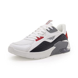 Red Tape Sneaker Casual Shoes for Men | Soft Cushioned Insole, Slip-Resistance, Dynamic Feet Support, Arch Support & Shock Absorption Red/White