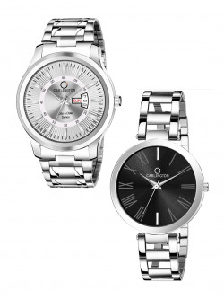CARLINGTON Unisex Combo Analogue Watch Gift Set