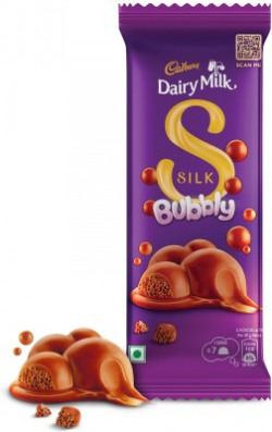 Cadbury Dairy Milk Silk Bubbly Chocolate Bars(120 g)