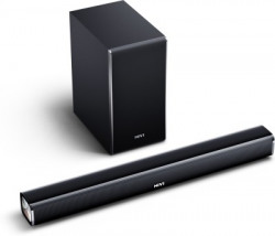 Mivi Fort S160 Soundbar With Sub woofer, 160W, Surround Sound, 2.1 Channel, BT v5.3 160 W Bluetooth Soundbar(Black, 2.1 Channel)