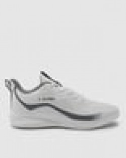 Round-Toe Sports Shoes with Lace Fastening