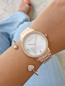 JOKER & WITCH Women Euphoria Watch & Bracelet Set 