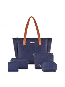 LaFille Pack Of 5 Structured Shoulder Bag
