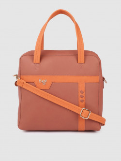 Baggit Coral Solid Handheld Bag