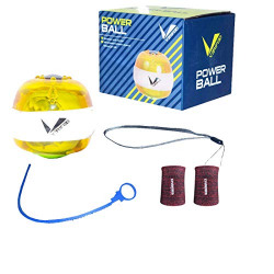 VERIFIED Gym Set Including VERIFIED Power Ball with Charged Wrist Band 3'' Pair MILANCHE RED