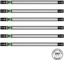 Sturlite Ray 22 Watt LED Batten| 6500K Color Temperature Tube light - (Pack of 6) Straight Linear LED Tube Light(White, Pack of 6)