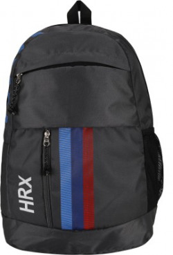HRX by Hrithik Roshan BenzM Unisex bag for men fit upto 14 Inch/college bag/school bag 23 L Laptop Backpack(Grey)