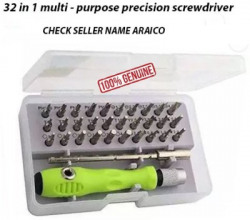 Sastaacha 32 IN 1 Multi-Purpose Precision Screwdriver Precision Screwdriver Set(Pack of 32)