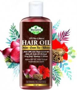 Meralite Red Onion Hair Oil Preventing Hair Loss & Promoting Hair Growth Hair Oil(100 ml)